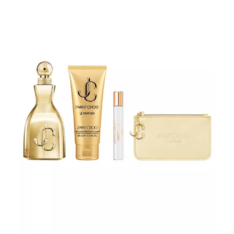 Jimmy Choo I Want Choo Women's (4-Piece) Le Parfum Gift Set– Curacao