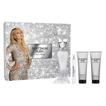 Paris Hilton Platinum Rush Women's (4-Piece) Eau de Parfum Gift Set
