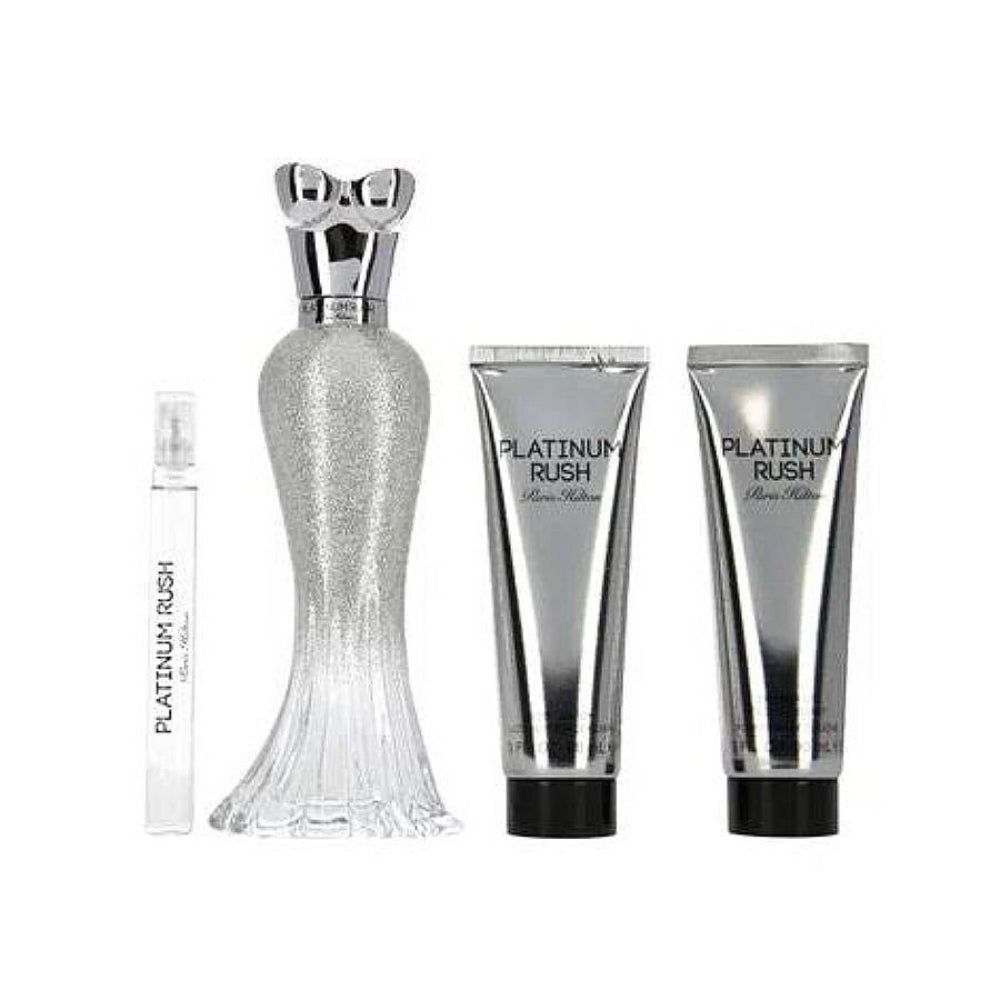 Paris Hilton Platinum Rush Women's (4-Piece) Eau de Parfum Gift Set