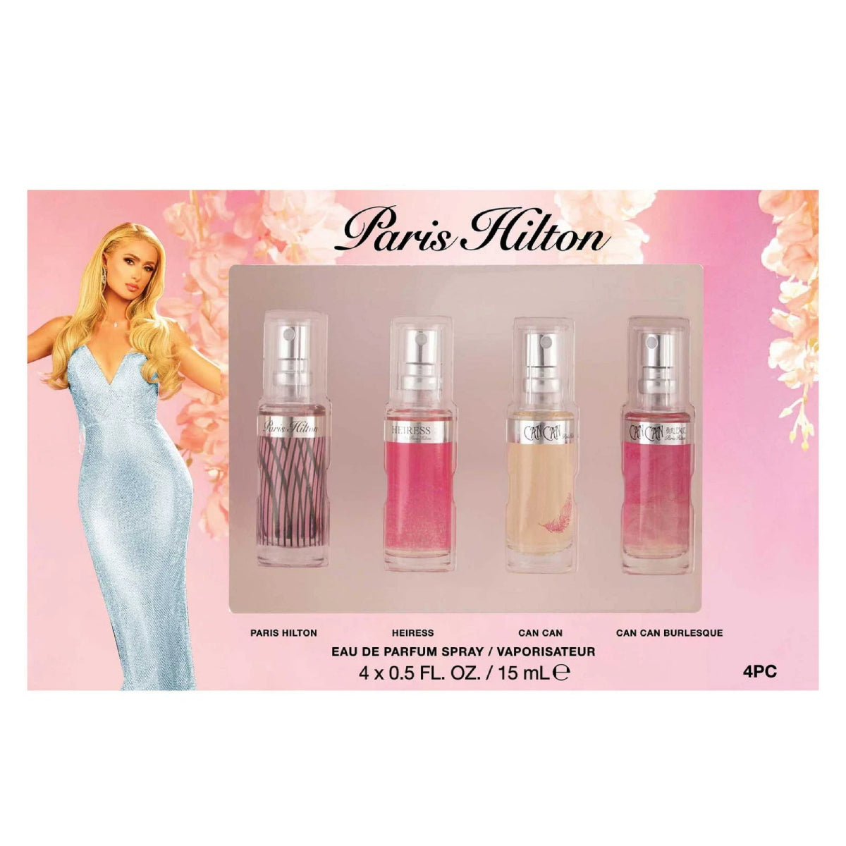 Paris Hilton Coffret Women's (4-Piece) Eau de Parfum Gift Set