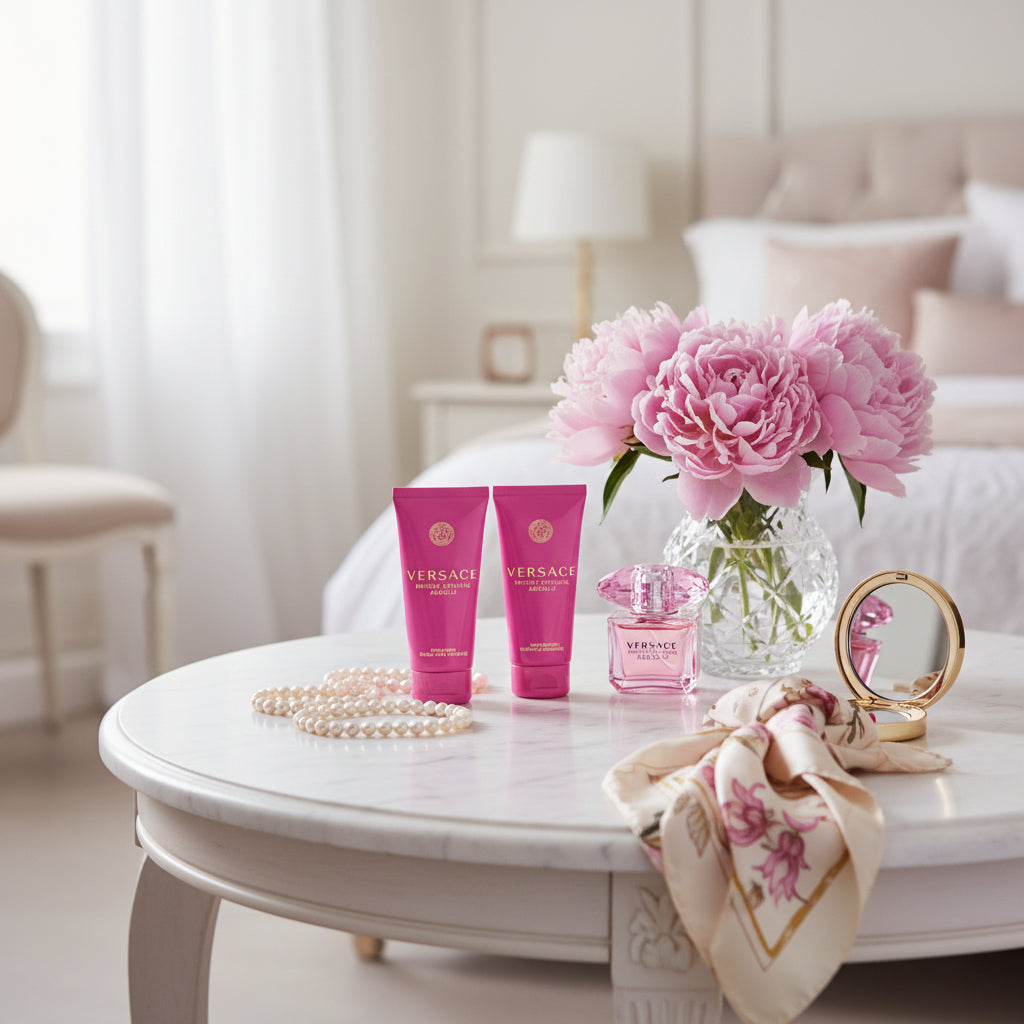 Versace Women's Bright Crystal Absolu (4 Piece) Gift Set