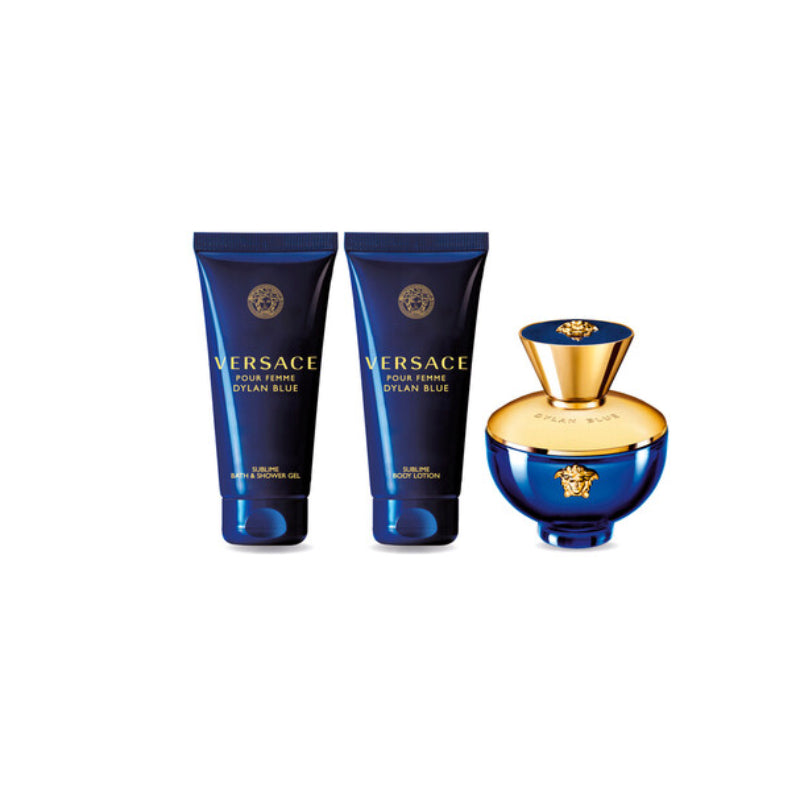Versace Dylan Blue Women's (4-Piece) Eau de Parfum Gift Set