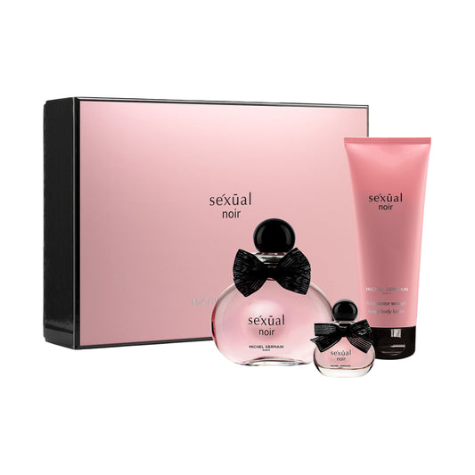 Conjunto de 3 piezas para mujer Sexual Noir de Michel Germain
