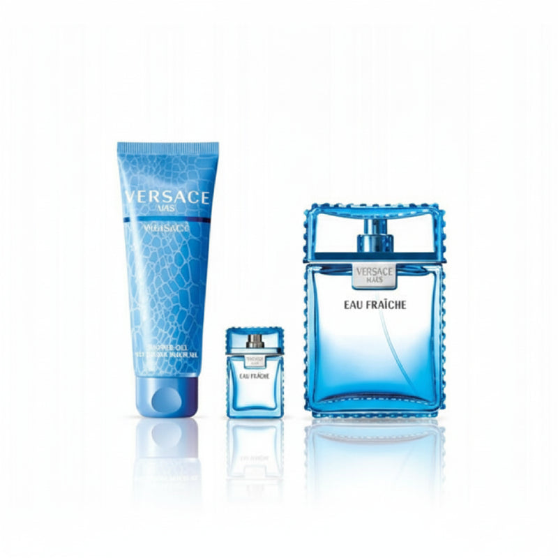 Versace Men Eau Fraiche (3-Piece) Gift Set