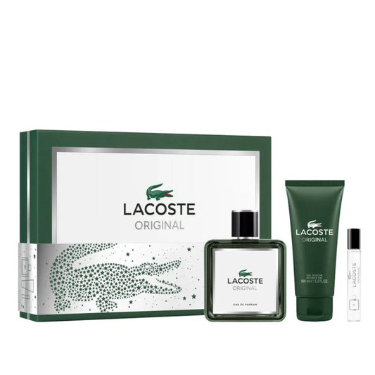 Lacoste Original Men's (3-Piece) Eau de Parfum Gift Set