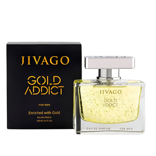 Jivago Gold Addict Men's 3.4 oz Eau De Parfum Spray