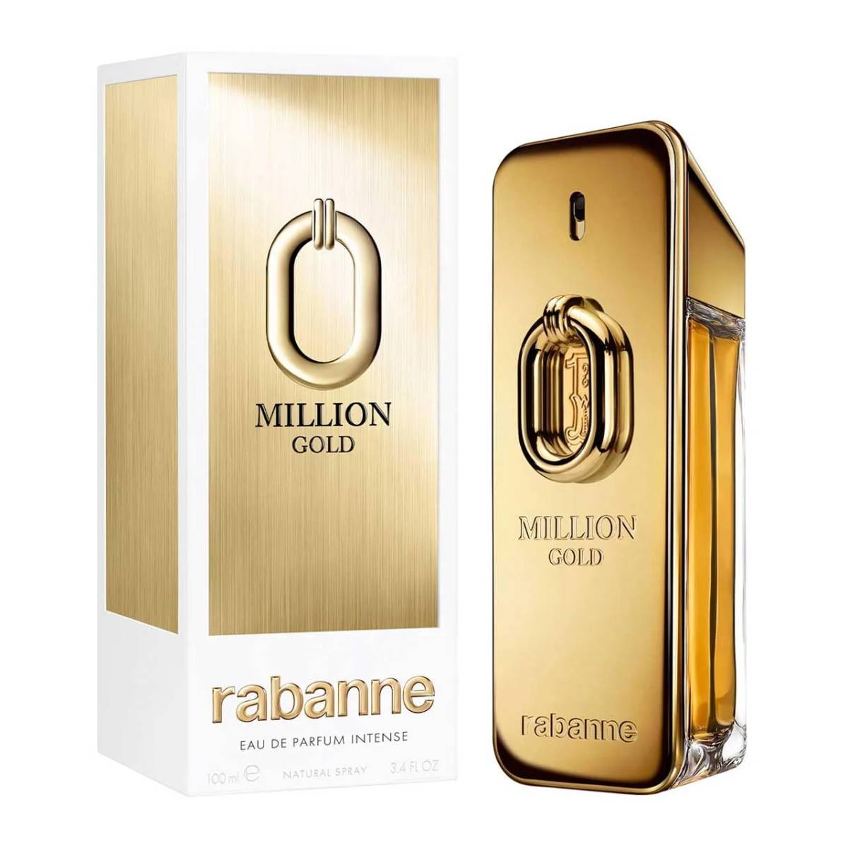 Paco Rabanne Million Gold Intense Men's 3.4 oz Eau de Parfum Spray