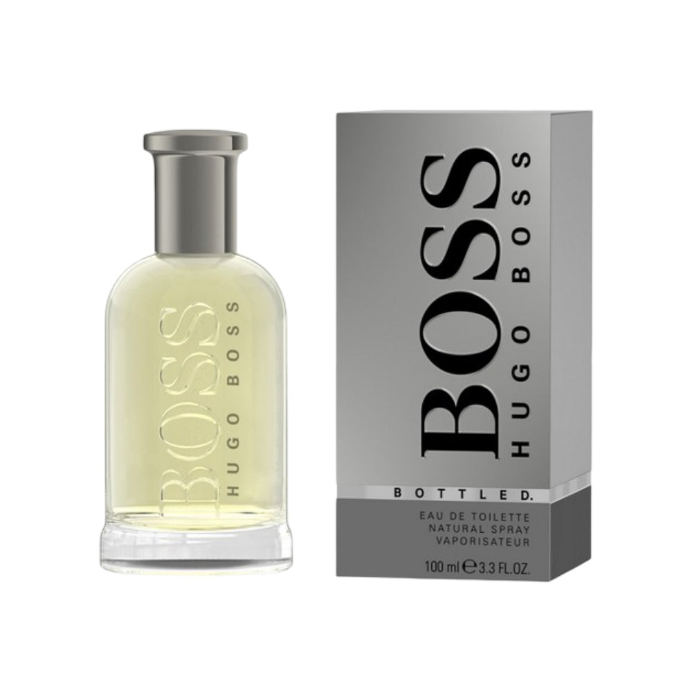 Hugo Boss Bottled Eau de Toilette Spray para hombre de 3,4 oz