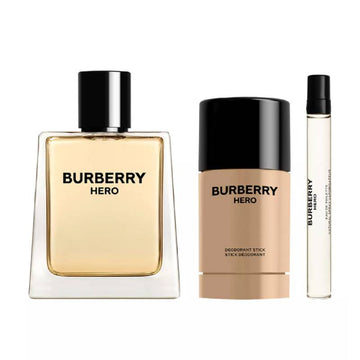 Burberry Hero Men's (3-Piece) Eau de Toilette Gift Set
