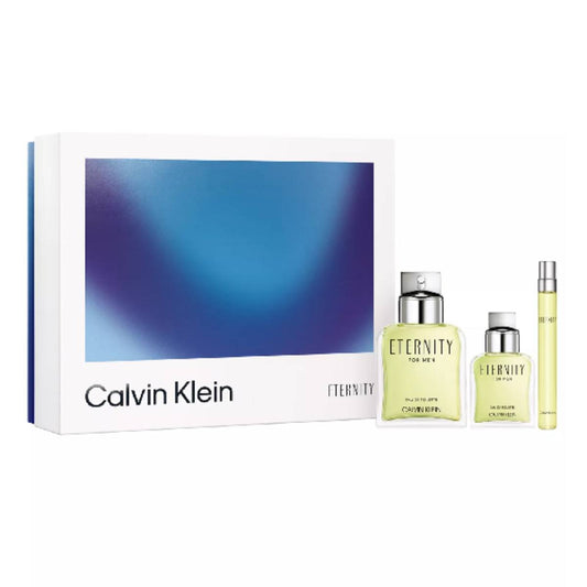 Calvin Klein Eternity Men's (3-Piece) Eau De Toilette Gift Set