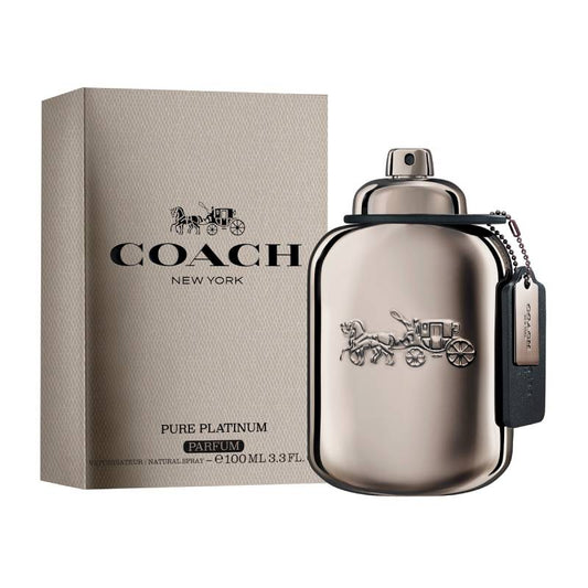 Coach Pure Platinum Men's 3.3 oz Eau de Parfum Spray