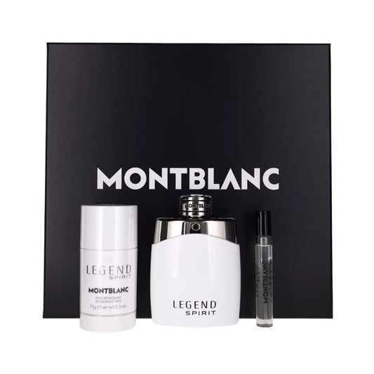 Montblanc Legend Spirit Men's (3-Piece) Eau De Toilette Gift Set