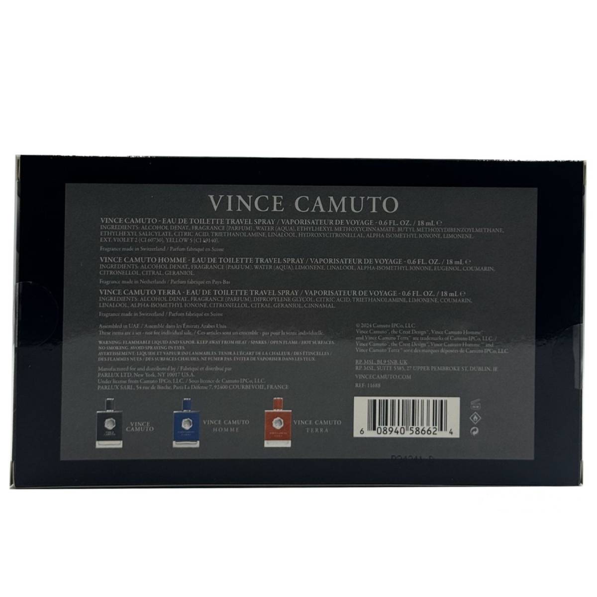 Vince Camuto Men's (3-Piece) Eau de Toilette Gift Set