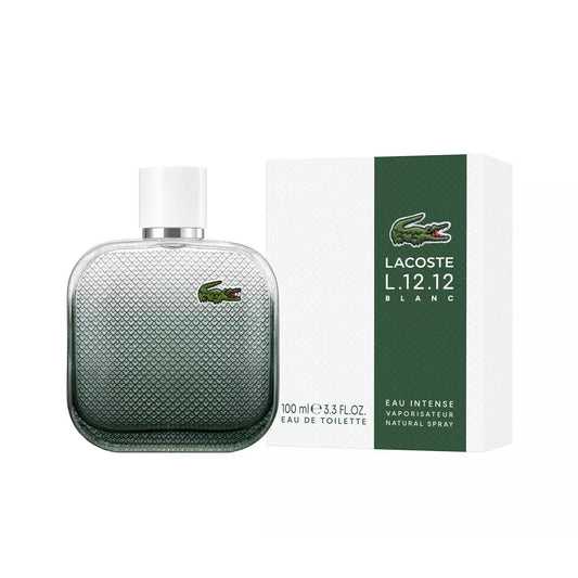 Lacoste L.12.12. Blanc Men's 3.3 oz Eau de Toilette Spray