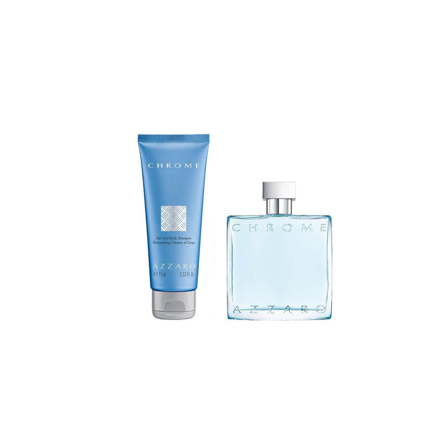 Azzaro Chrome Men's (3-Piece) Eau de Toilette Gift Set