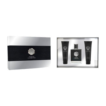 Men's 3-Pc. Vince Camuto 3.4oz EDT 3oz aftershave 3oz gel