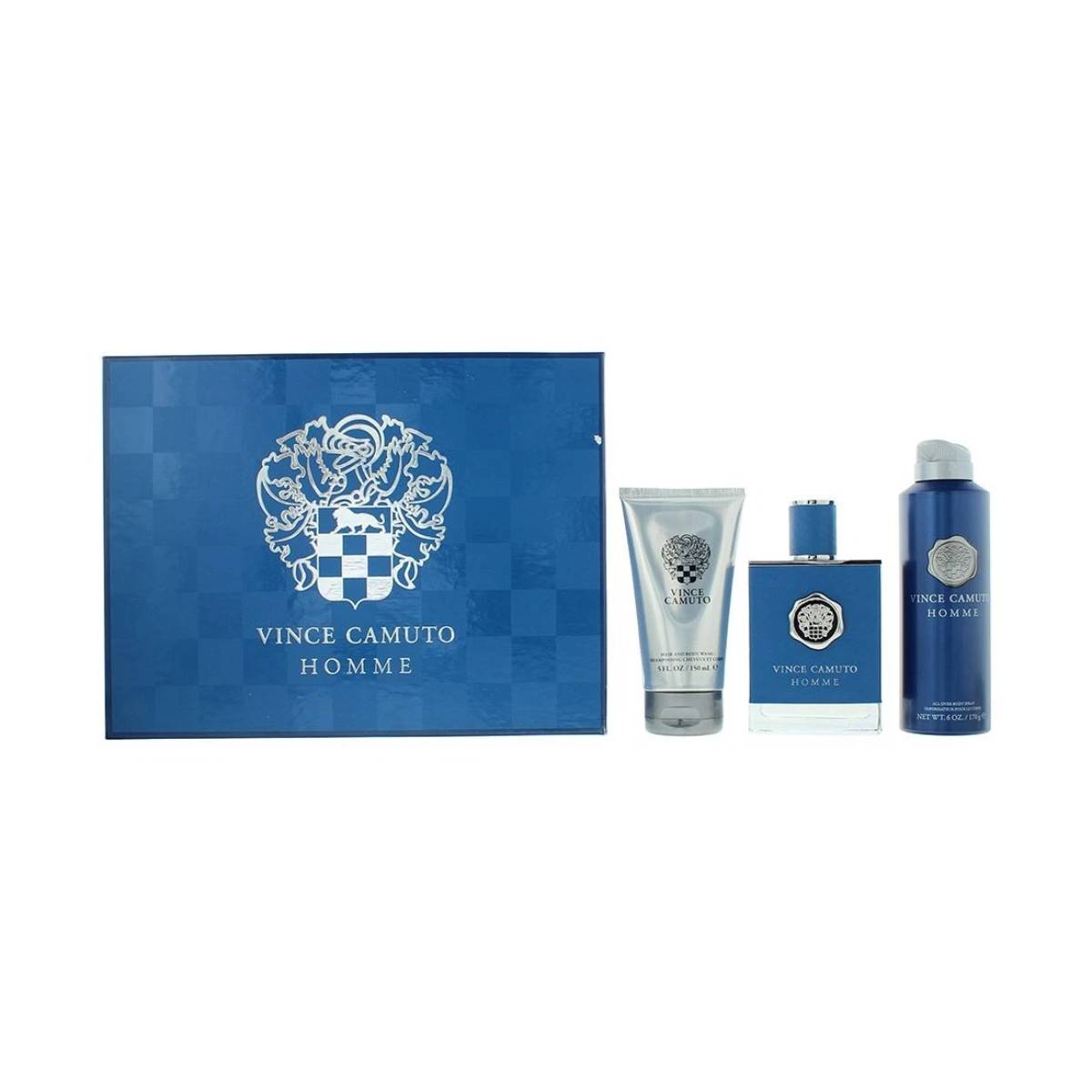 【4個セット】ヒューマンエッセンス Vince Camuto Homme Men's (3-Piece) Gift Set– Curacao