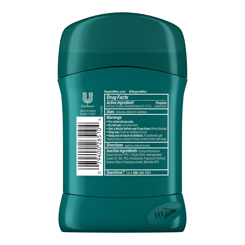 Degree Extreme Blast Men's 1.7 oz Antiperspirant Protection Deodorant