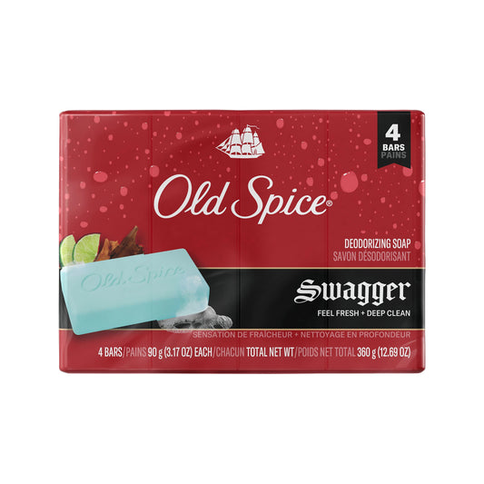 Old Spice Men's 12.6 oz Bar Soap (4 Pack)