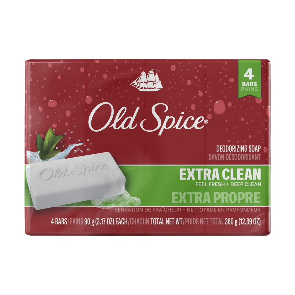 Old Spice Men's 12.6 oz Fiji with Palm Tree Scent Bar Soap (4 pack)