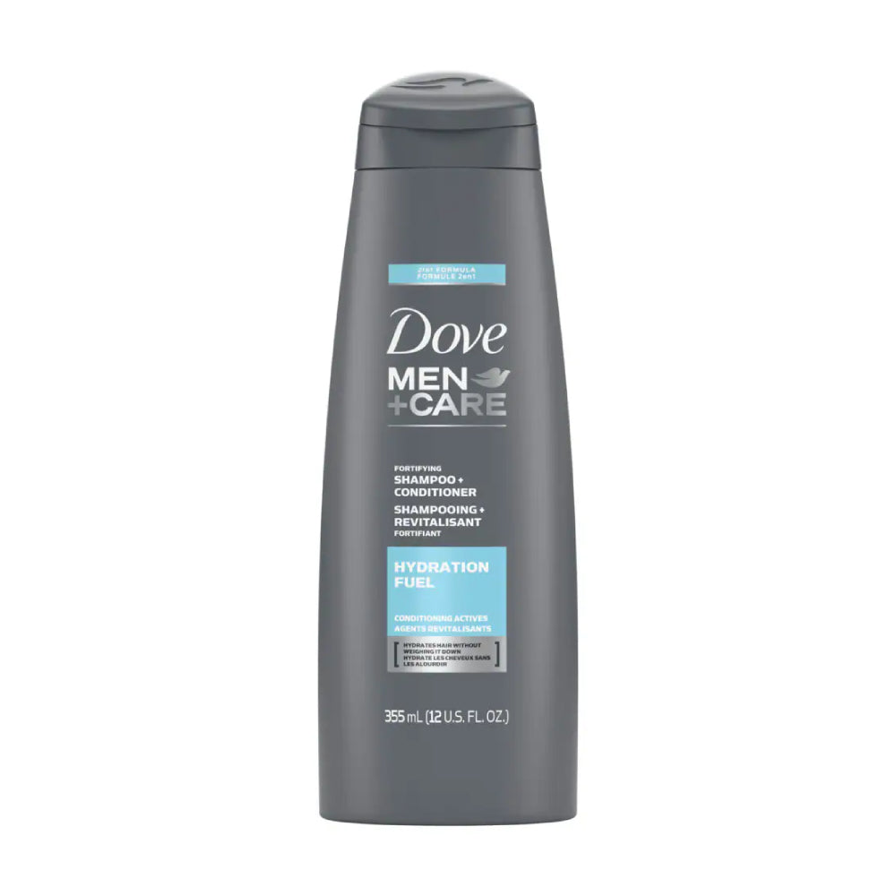 Dove Men+Care 12 fl.oz Hydration Fuel 2-in-1 Fortifying Shampoo + Conditioner