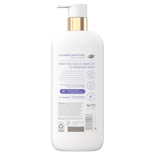 Dove Serum Body Wash Calming Moisture renews skin with Retinol Serum 18.5 Fl Oz