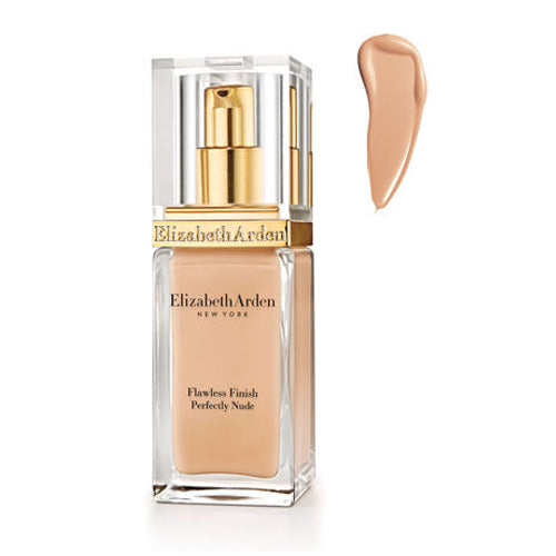 Elizabeth Arden Flawless Finish Perfectly Nude Makeup Wide con protector solar de espectro completo (SPF 15) - Buff