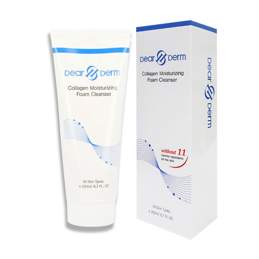 Colágeno Dearderm 6.7 Oz. Limpiador en espuma hidratante