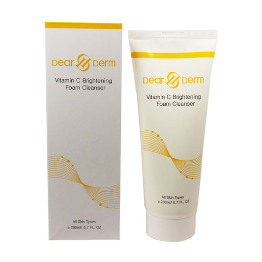 Dearderm 6.7 Oz. Espuma limpiadora iluminadora con vitamina C