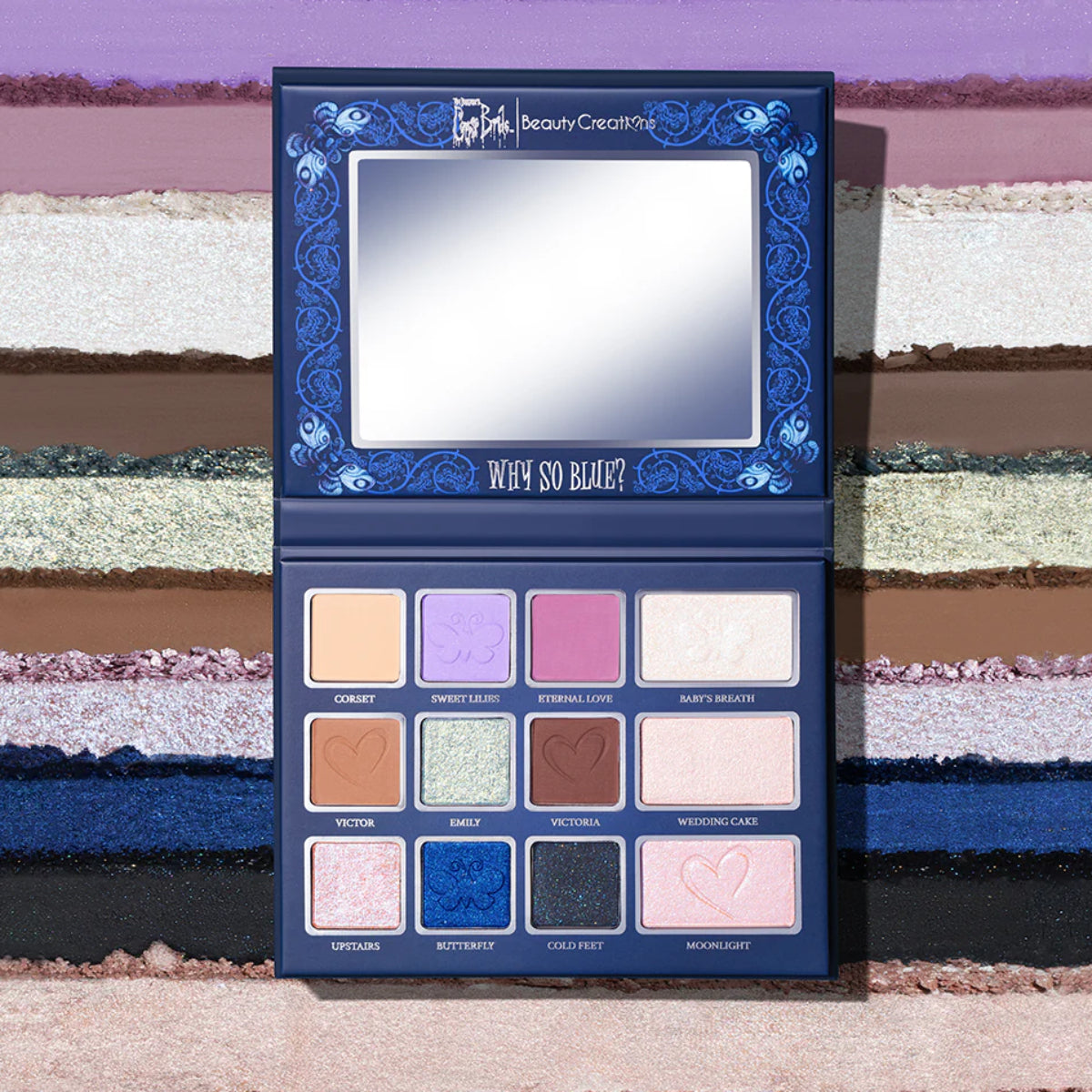 Beauty Creations Tim Burton's Corpse Bride Why So Blue Multi-Use Palette