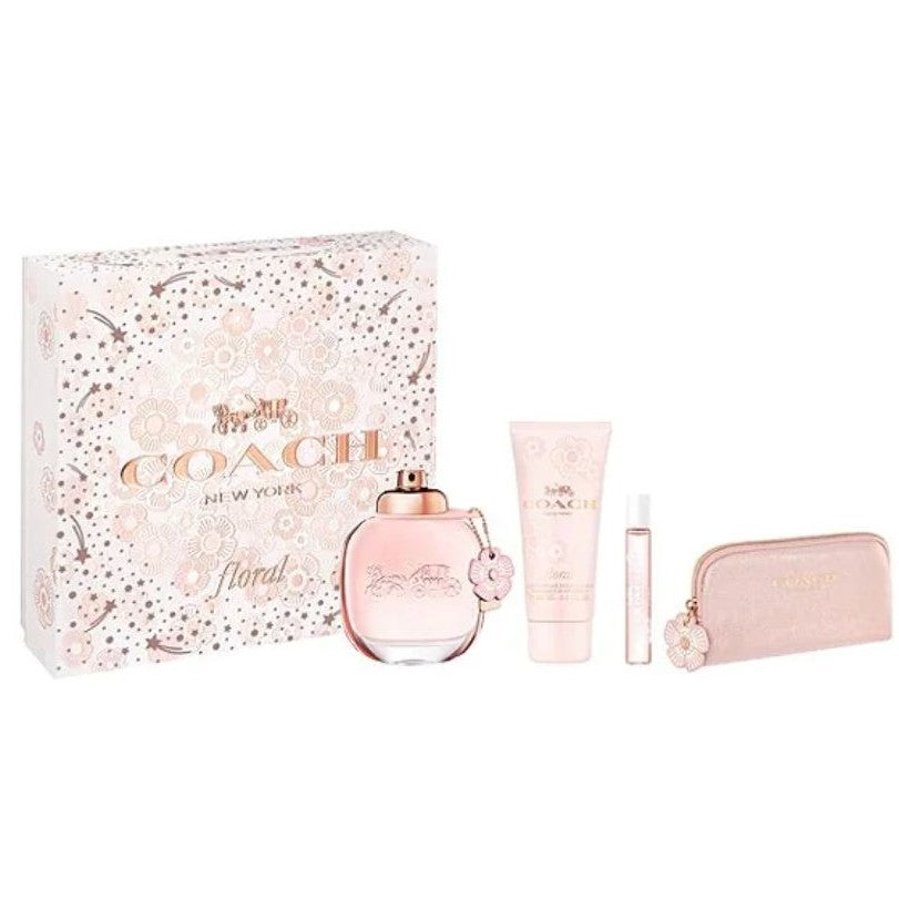 Coach Floral Eau de Parfum 4-Piece Gift Set