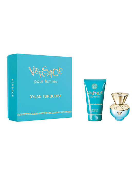 Conjunto de regalo de 2 piezas Dylan Turquoise de Versace