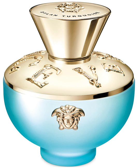 Versace Dylan Turquoise Eau de Parfum para mujer de 3,4 oz