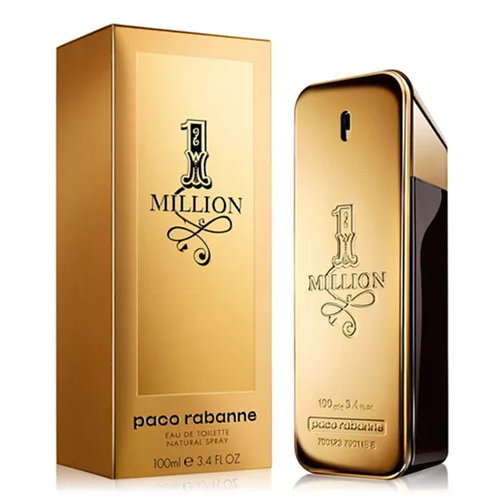 Paco Rabanne Men's 1 Million Eau de Toilette Spray 3.4 oz.– Curacao