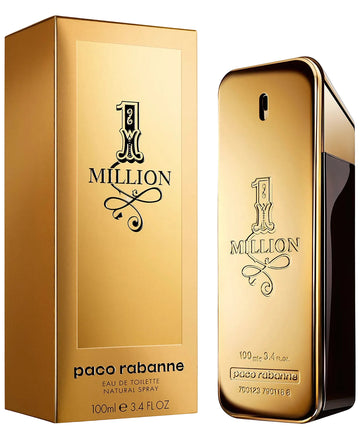 Paco Rabanne 1 Million Men's 3.4 oz Eau de Toilette - Curacao