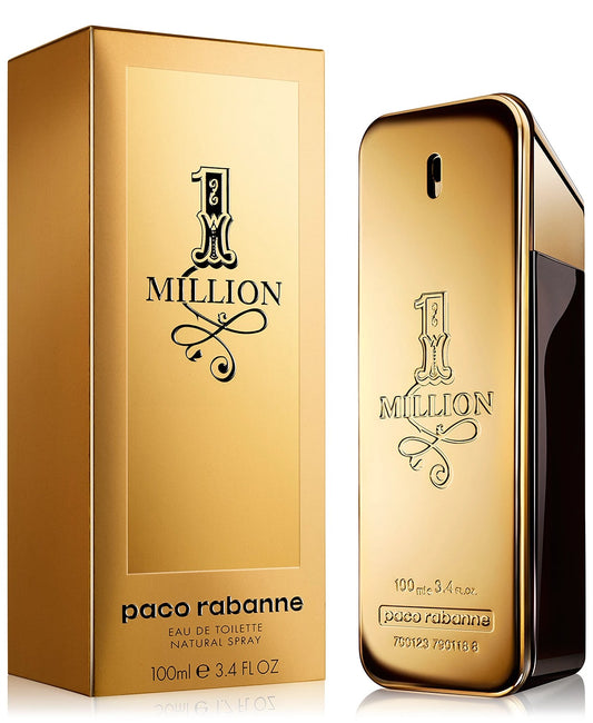 Paco Rabanne 1 millón de hombres 3.4 oz Eau de Toilette