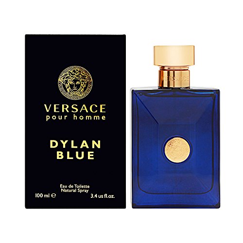 Versace Pour Homme Dylan Blue Eau de Toilette para hombre de 3,4 oz