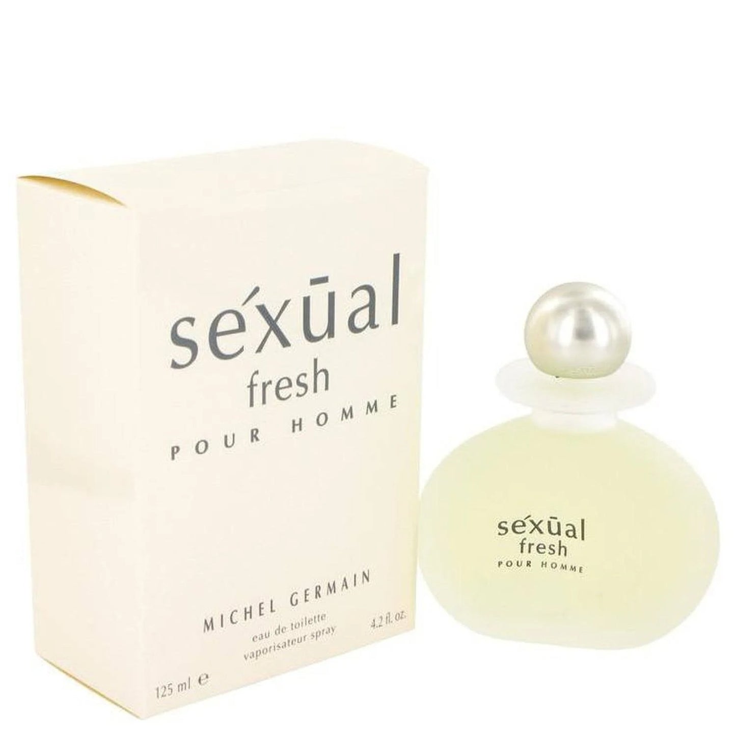 Michel Germain Sexual Fresh Pour Homme Eau de Toilette para hombre, 4,2 oz 