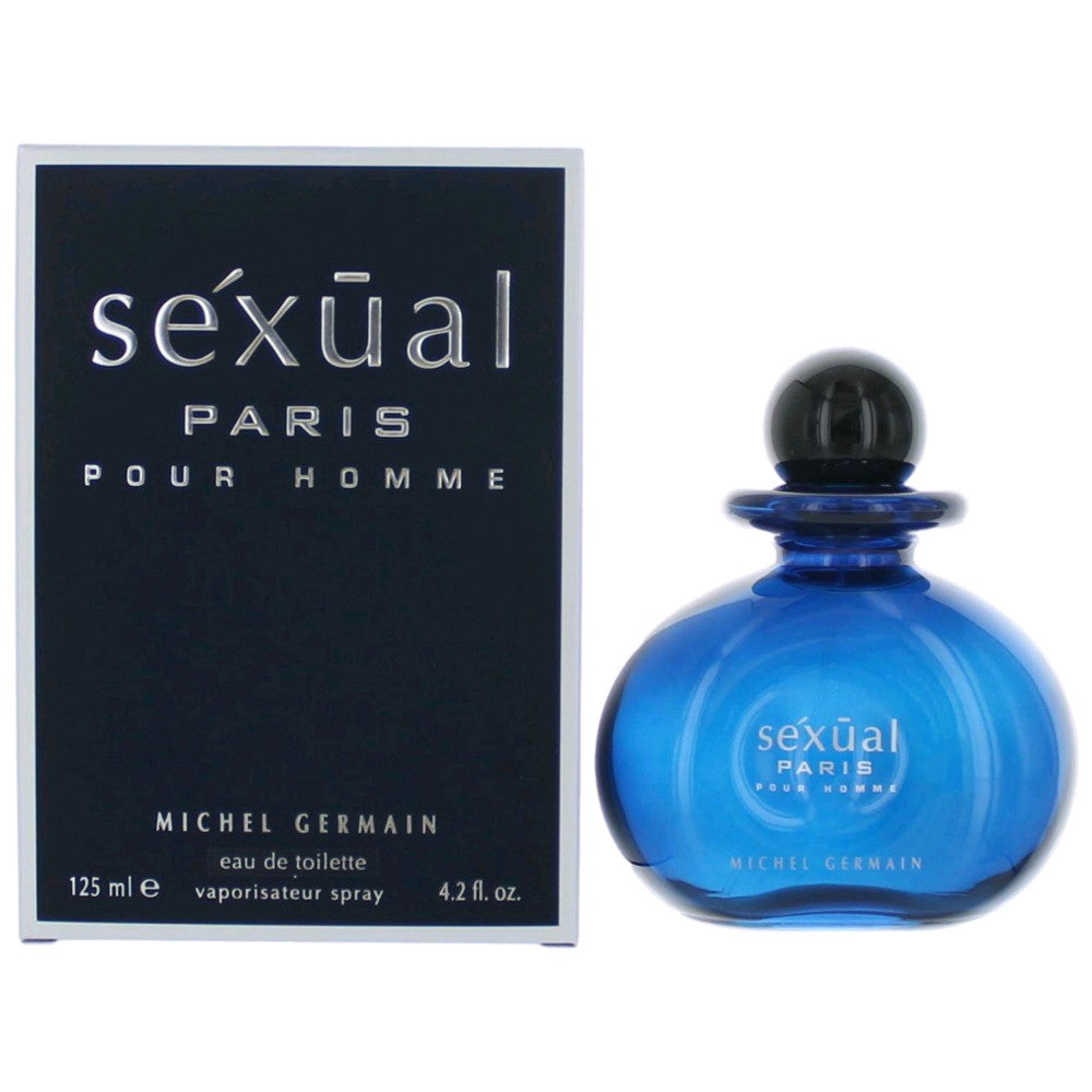 Michel Germain Sexual Paris Pour Homme Eau de Toilette para hombre, 4,2 oz 