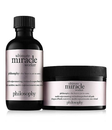 Philosophy Ultimate Miracle Worker Multi-Rejuvenating Retinol + Superfood Oil Pads (60 Pads) - Curacao