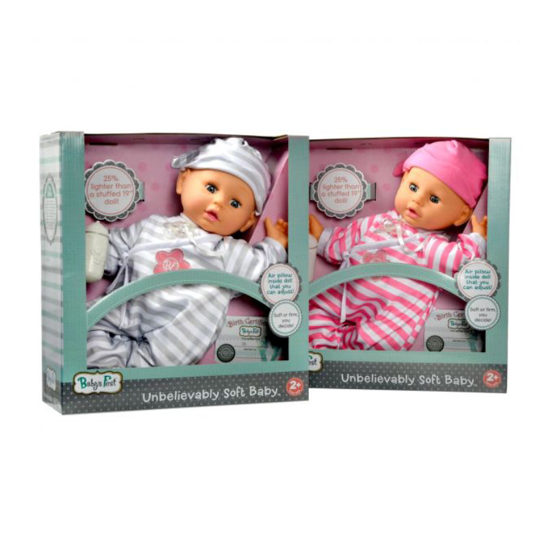 Baby's First Unbelievably Soft Baby Doll - Assortment