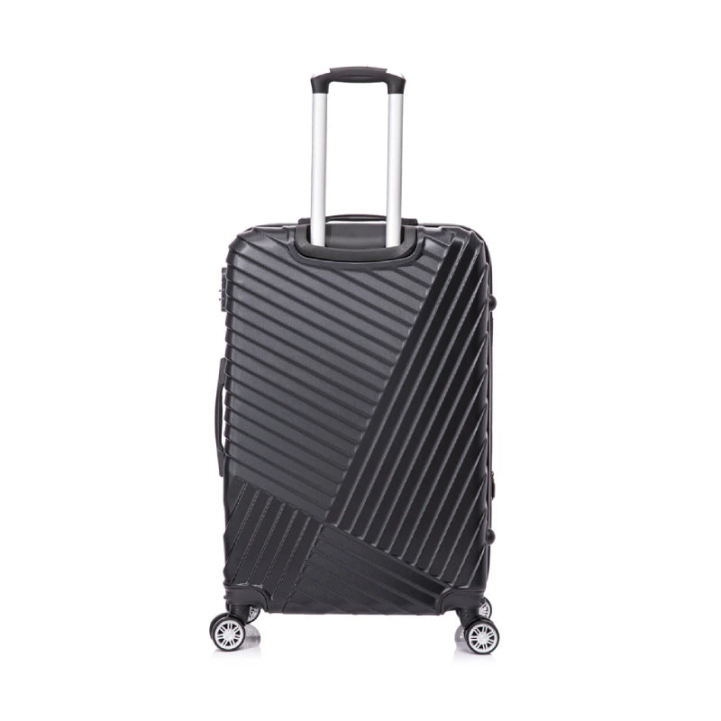 Toscano Prodigio 30" Luggage Suitcase - Jet Black