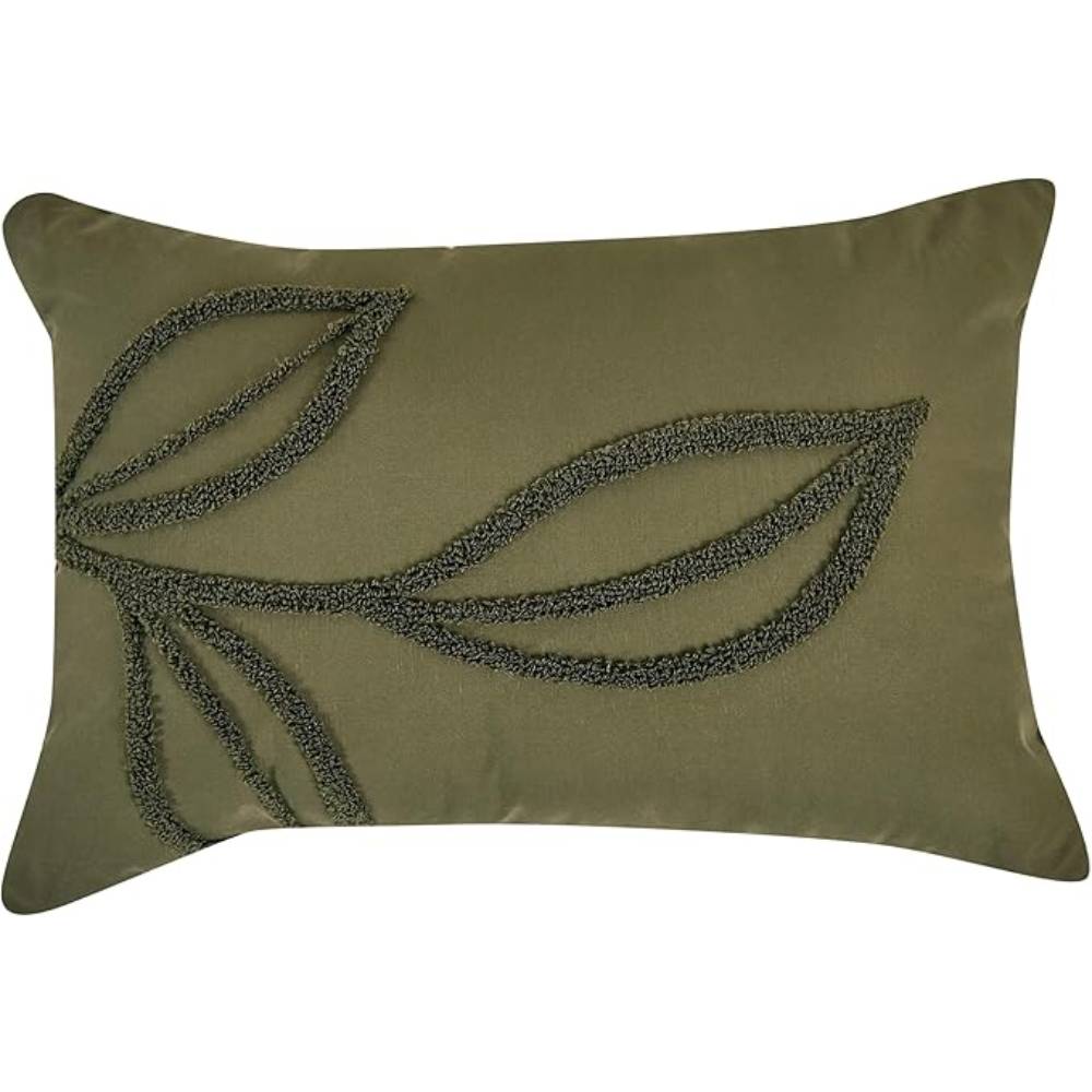 ESCA Floral Apria Chenille Comfort Set (5-Piece) - Green