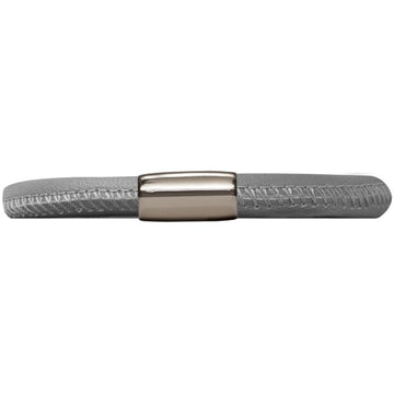 Endless Jewelry Single Wrap Leather Bracelet - Gray - Curacao