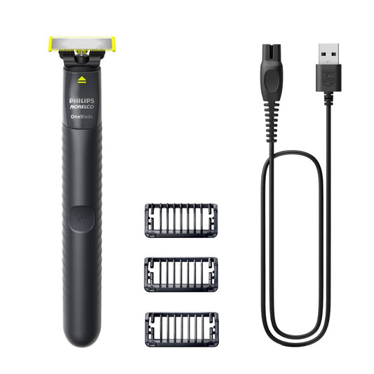 Philips Norelco OneBlade Face Electric Shaver and Trimmer - Black