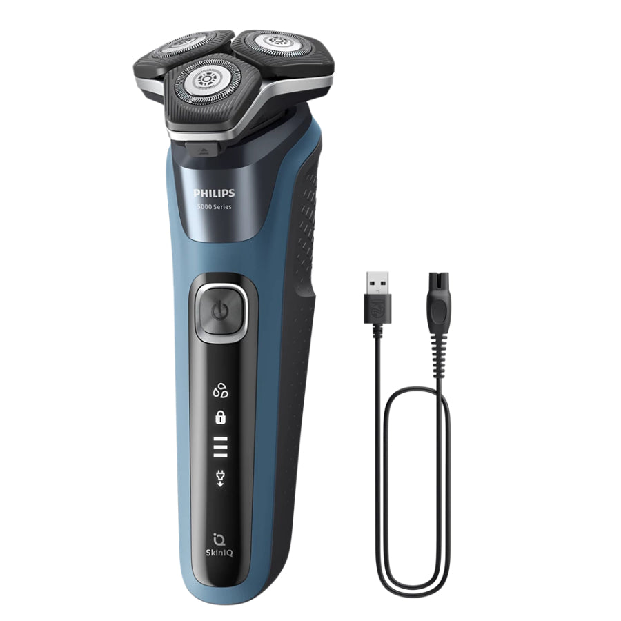 Philips Norelco Series 5400 Wet and Dry Electric Shaver - Blue/Black