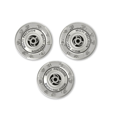 Philips Norelco Sh50/52 Replacement Shaving Heads - Silver