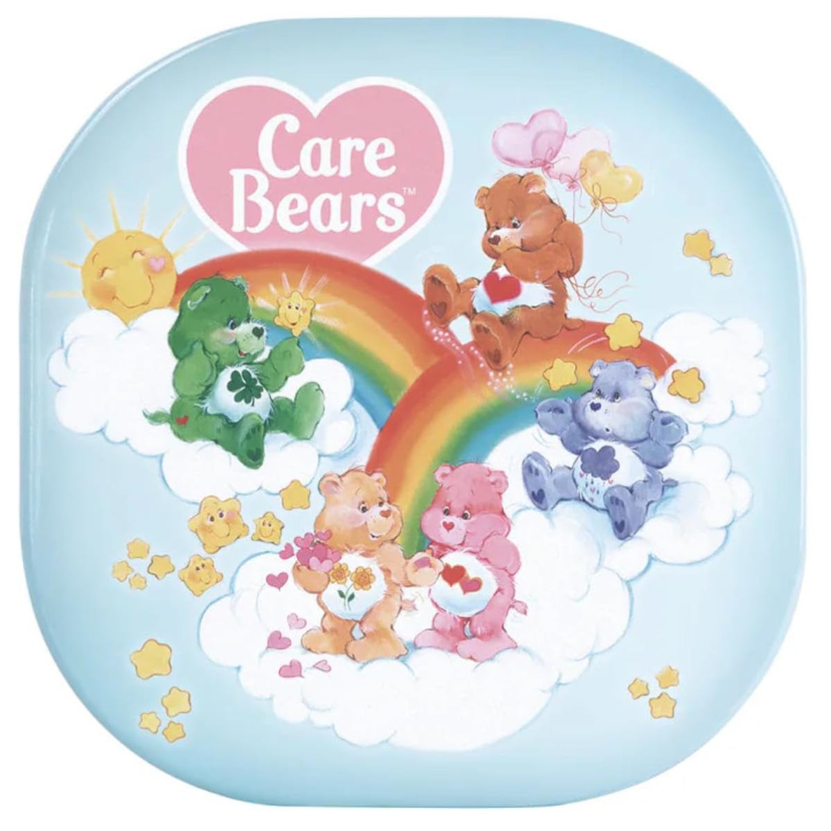 Impressions Vanity Care Bears Rechargeable Compact Mirror with LED Lighting - Pink/Blue