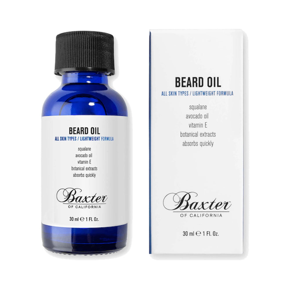 Aceite para el cuidado de la barba Baxter of California, 1 oz