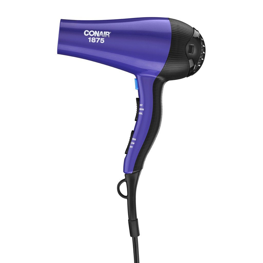 Secador de pelo Style and Shine 121N-RN de Conair, morado 